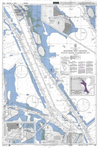 Carte canal maritime de - carte,