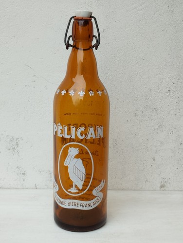 Bouteille bière ancienne - bouteille,