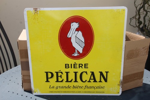 Plaque jaune tole - plaque,