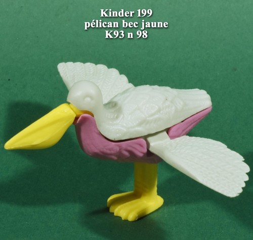 Kinder 1993 pélican bec - 1993,,