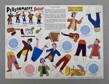 Planche personnages - planche, «