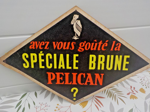 Carton feutre ancien biere - carton,