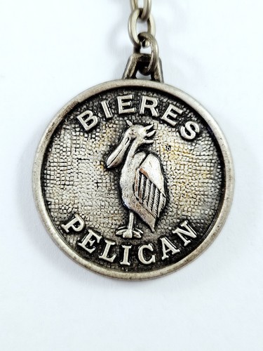 Porte cles bières pelican - -,