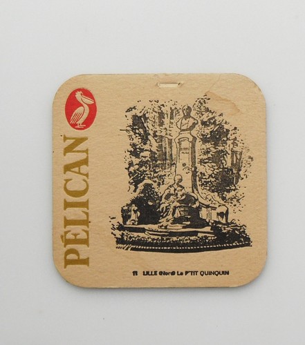 Sous bock bière - sous, pélican